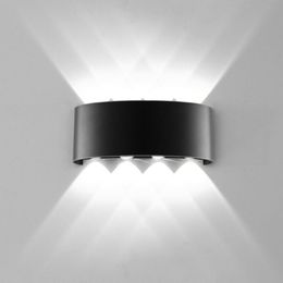 Wall Light 8W Dual Head Sconce Lamp Fixture Outdoor Lighting AC 85-265V