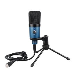 H-1 USB Microphone Condenser Microphones For PC Computer Laptop Recording Studio Singing Gaming Streaming