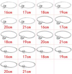 2021 new style 925 sterling silver fashion classic trend wild DIY cartoon noble cute creative basic chain bracelet Jewellery factory direct sales