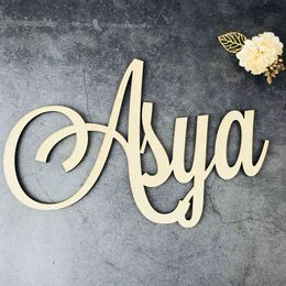 Personalised Mirror Baby Name Sign | Rose Gold Nursery Wall Decor, Personalised Name Sign, Rustic Wedding Party, Christening 210408