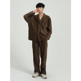 - 2021 Spring Product Korean Fashion Loose And Versatile Solid Colour Leisure Suit Men's Clothing Tracksuits