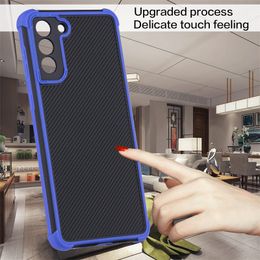 samsung galaxy camera phone Canada - Corners Shockproof Phone Cases For Samsung Galaxy S20 FE S21 Plus Ultra A12 A42 5G A02 M02 Camera Protector Stripe Cover