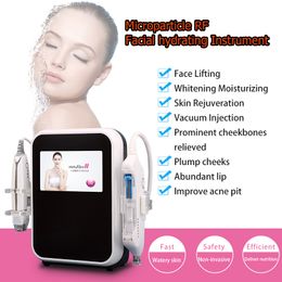 NEW 2 In 1 No Needle Hydraskinboosters Face Rejuvenation Facial Care Moisturiser Machine With Ems Bionic Clip Beauty Machines