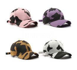 Spring and Autumn Cow Vintage Cap Casual Adjustable Baseball Caps Outdoor Sun Protection Hats Party Hat db670