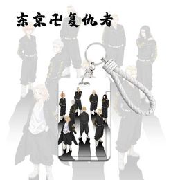 Tokyo Revengers Anime Cosplay Keychain Manjiro Ken Takemichi Hinata Atsushi Chibi Kawaii Bag Pendant Fans Collection Props G1019