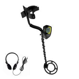 Md-3030 underground metal detector outdoor detection of missing necklace earrings, gold, silver and copper coins on the beach