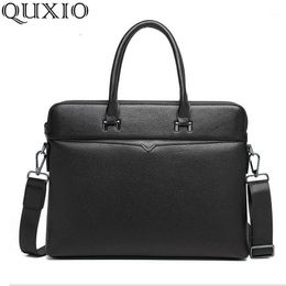 Briefcases 2021 Retro Trend Business Travel Special Briefcase PU Leather High Quality Handbag Can Hold 15 Inch Laptop YL01