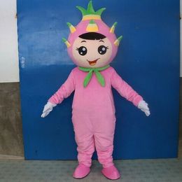 Halloween Pitaya Mascot Costume Cartoon theme character Carnival Festival Fancy dress Xmas Adults Size Birthday Party Outdoor Outfit