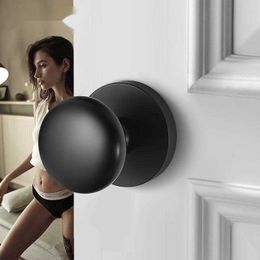 modern simple interior concealed door lock zinc alloy bedroom handle