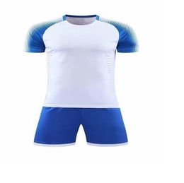 Blank Soccer Jersey Uniform Personalized Team Shirts with Shorts-Printed Design Name and Number 1328