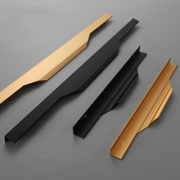 Manufacturers wholesale customized invisible cabinet door handle, modern simplicity, multiple styles and specifications