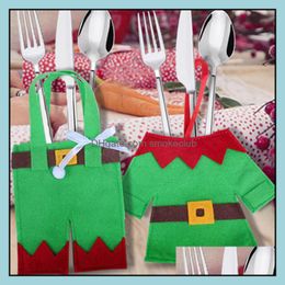 Decorations Festive Party Supplies Home & Garden Chuangda Knife And Fork Bag Fairy Tree Decoration Christmas Gift 150 Drop Delivery 2021 Pwj