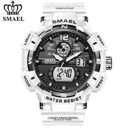 SAMEL 8045 Military Men's Watch Top Luxury Brand Waterproof Sports Wristwatch LED Quartz Clock Male Watches relogio masculino X0524