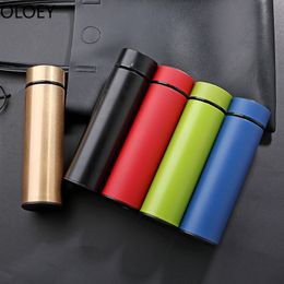 Bottle Double Wall Travel Stainless Steel Vacuum Insulation Cup Gift Custom Water Cup LOGO Business Vacuum Flask Mug