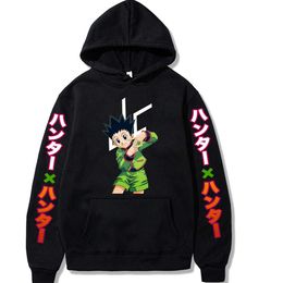 Hunter X Hunter Hoodie Anime Elements Long Sleeve Pullovers Tops Unisex Clothes Y0803