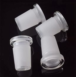 DHL Mini Hookahs Glass Converter Adapters 10mm 14mm Female To 18mm Male Glass Adapter For Quartz thermal banger beaker bong bowl