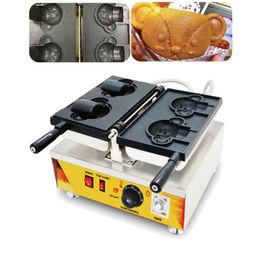 Food Processing 110v 220v Electric Ice Cream Bear Waffle Maker Taiyaki Machine