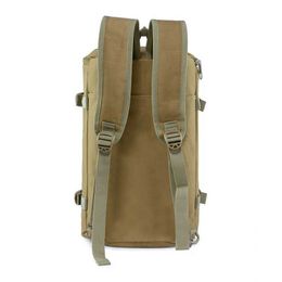 Outdoor Tactical Military Back Army pack Molle Handbag Camouflage Rucksack Men's Travel Camping Cycling Waterproof Shoulder Bag Y0721