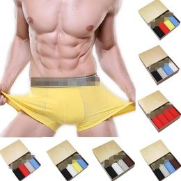 Modedesigner-Unterhosen, Herrenunterwäsche, sexy Herren-Boxershorts, atmungsaktive Unterwäsche, gebrandet mit Marke, trendige männliche Boxershorts, Größe L-3XL