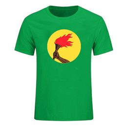 Zaire Congo Flag T Shirt Comfortable Summer Short Sleeve O-Neck Cotton Clothing Plus Size Top Tee Men's T-Shirts
