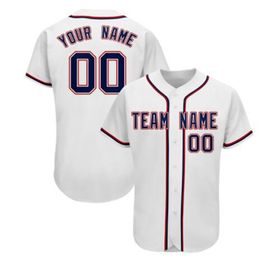 Custom Men Baseball 100% Ed Any Number and Team Names, If Make Jersey Pls Add Remarks in Order S-3XL 036