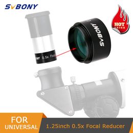 SVBONY Telescope 1.25" Fully Multi-Coated 0.5x Focal Reducer Eyepiece Pography and Observing