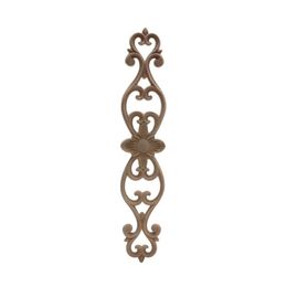 Decorative Objects & Figurines Wood Craft Applique Decal Onlay Carved Antique Decoration Long Large Oval Rubber Cabinet Furniture Corner