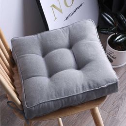 1 Piece Home Chair Seat Cushion Soft Chair Back Seat Pad Throw Pillow Floor Cushion Decorative Sofa Pillow Office Sit Cushion 210716