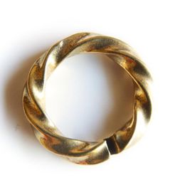 Pcs Open Connexion Buckle Vintage Twisting Handmade Jewellery Making Findings Metal Loop Key Rings For DIY Crafts Running Shorts