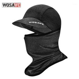 Ice Fabric Cycling Cap Headwear Anti-UV Bike Riding Headgear Bicycle Bandana Cycle Face Mask Sports Hat With Brim Caps & Masks