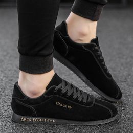 Outdoors Men Breathable Running Shoes Sports Men's Black Grey Brown Casual Sneakers Trainers Outdoor Jogging Walking