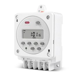 Timers CN101E Series With Mounting Base Time-controlled Timer Switch No Loose Parts Built-in Battery 40HMA
