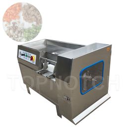 Vegetable Dicing Cutter Machine Automatic Frozen Beef flesh Slicer Meat Diced