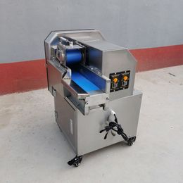 500kg / h Output Capacity Vegetable Cutter Machine Multifunction Shallot Onion Slicer Dicing