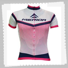 Cycling Jersey Pro Team MERIDA Mens Summer quick dry Sports Uniform Mountain Bike Shirts Road Bicycle Tops Racing Clothing Outdoor Sportswear Y21041230