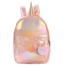 3pcs School Bags Women Polyester Cartoon Prints Large Capacity Backpack Bag Mix Colour