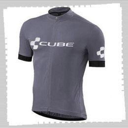 Pro Team CUBE Cycling Jersey Mens Summer quick dry Sports Uniform Mountain Bike Shirts Road Bicycle Tops Racing Clothing Outdoor Sportswear Y21041266