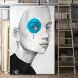 Wall Art Decorative Picture Prints on Canvas Modern Portrait Canvas paintings Wall Poster For living room no frame