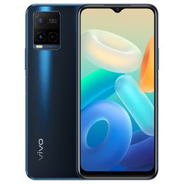 Original Vivo Y32 4G LTE Mobile Phone 4GB RAM 64GB 128GB ROM Octa Core Snapdragon 680 Android 6.51" Full Screen 13.0MP HDR 5000mAh Fingerprint ID Face Wake Smart Cell Phone