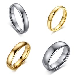 Vnox Anti Scratch Tungsten Wedding Rings for Women Men Simple Classic Wedding Bands for Couples Basic Jewellery X0715