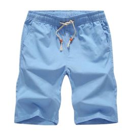 Men's Shorts est Summer Casual Men Beach Homme Quality Bottoms Elastic Waist Fashion Brand 210716