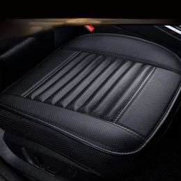 Seat Cushions Universal Car Cushion Cover Leather Interior Auto Front Protector Pad Anti Slip Mat