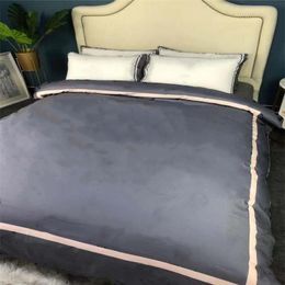 Designer 4pcs Bedding Sets Cotton Woven Queen Size European Style Quilt Cover Pillow Cases Bed Sheet Duvet Comforter Covers 132765