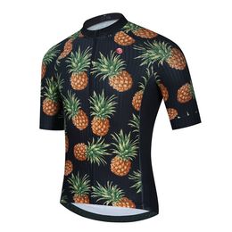 Pineapple Pro Team Cycling Jersey Summer Cycling Wear Mountain Bike Clothes Bicycle Clothing MTB Bike Cycling Clothing Cycling Tops B2