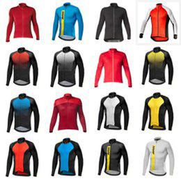 Spring/Autum MAVIC Pro team Bike Men's Cycling Long Sleeves jersey Road Racing Shirts Riding Bicycle Tops Breathable Outdoor Sports Maillot S21042958
