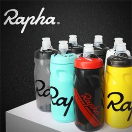 Rapha Cycling Water Bottle 610/620/750ml Leak-proof Squeezable Taste-free BPA-free Plastic Camping Hiking Sports Bicycle kettle Y0915