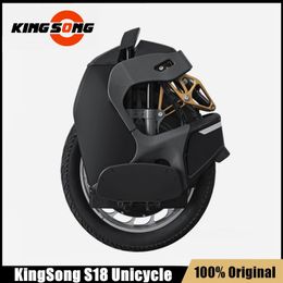 2021 Original KingSong S18 Self Balance Electric Scooter 2200W Motor Shock Absorbing Unicycle Air Suspension Monowheel Scooters