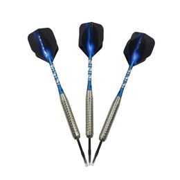 quality wing UK - Dart 3Pcs Hard Darts Accessories High-quality Sports Goods 22g Standard Steel Tip Darts Blue AL Darts Shafts Aurora Wing Dardos