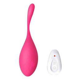 Eggs A6HF 8 Frequency Vibrator Massager USB Rechargeable Stimulator Adult Wireless Remote Control Sex Toy for Women Couples 1124