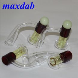 Quartz Terp Slurper Banger Smoking Nail with 2mm Thick Beveled Domeless Vacuum Nails for Glass Water Bongs